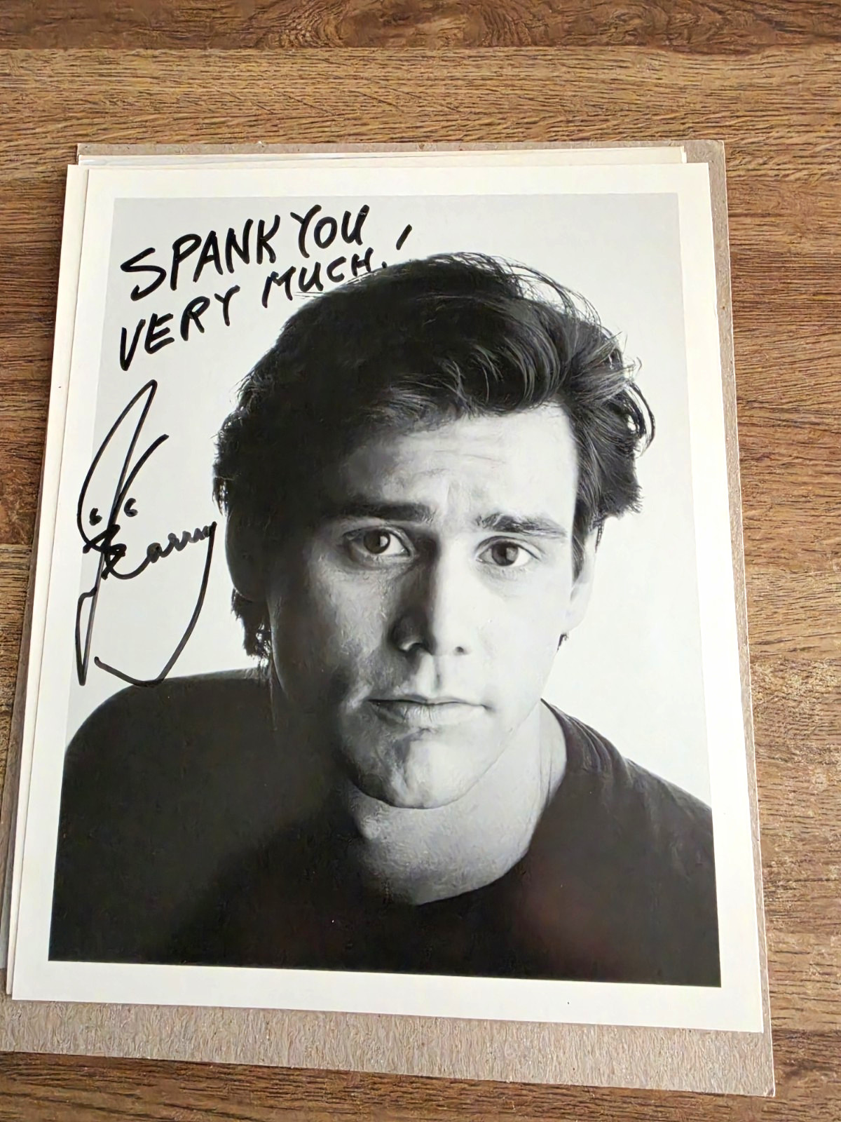 Autographed Portrait Jim Carey Autographed Portrait Jim Carey
