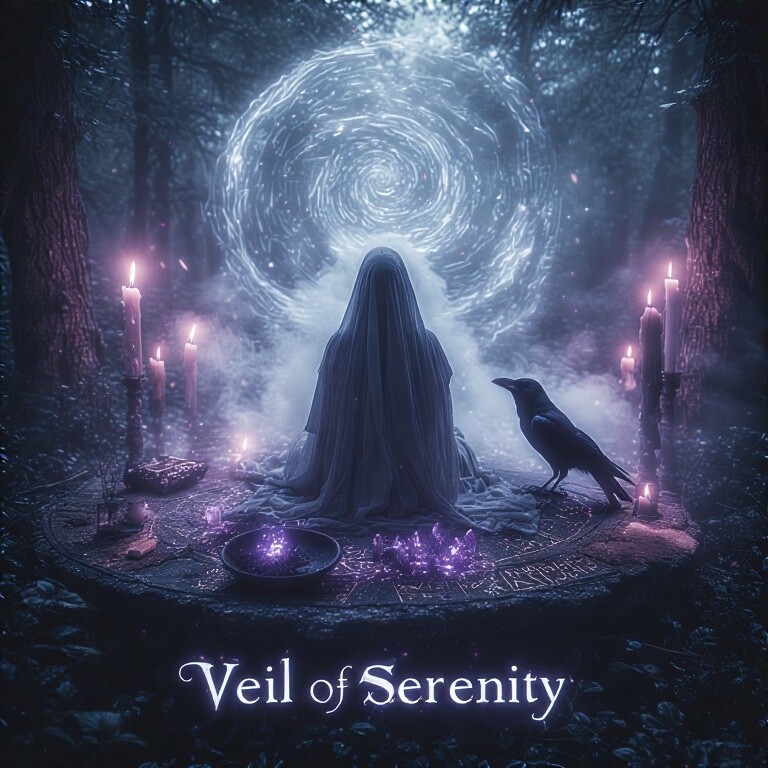 Veil of Serenity Spell - Restore mental peace & balance