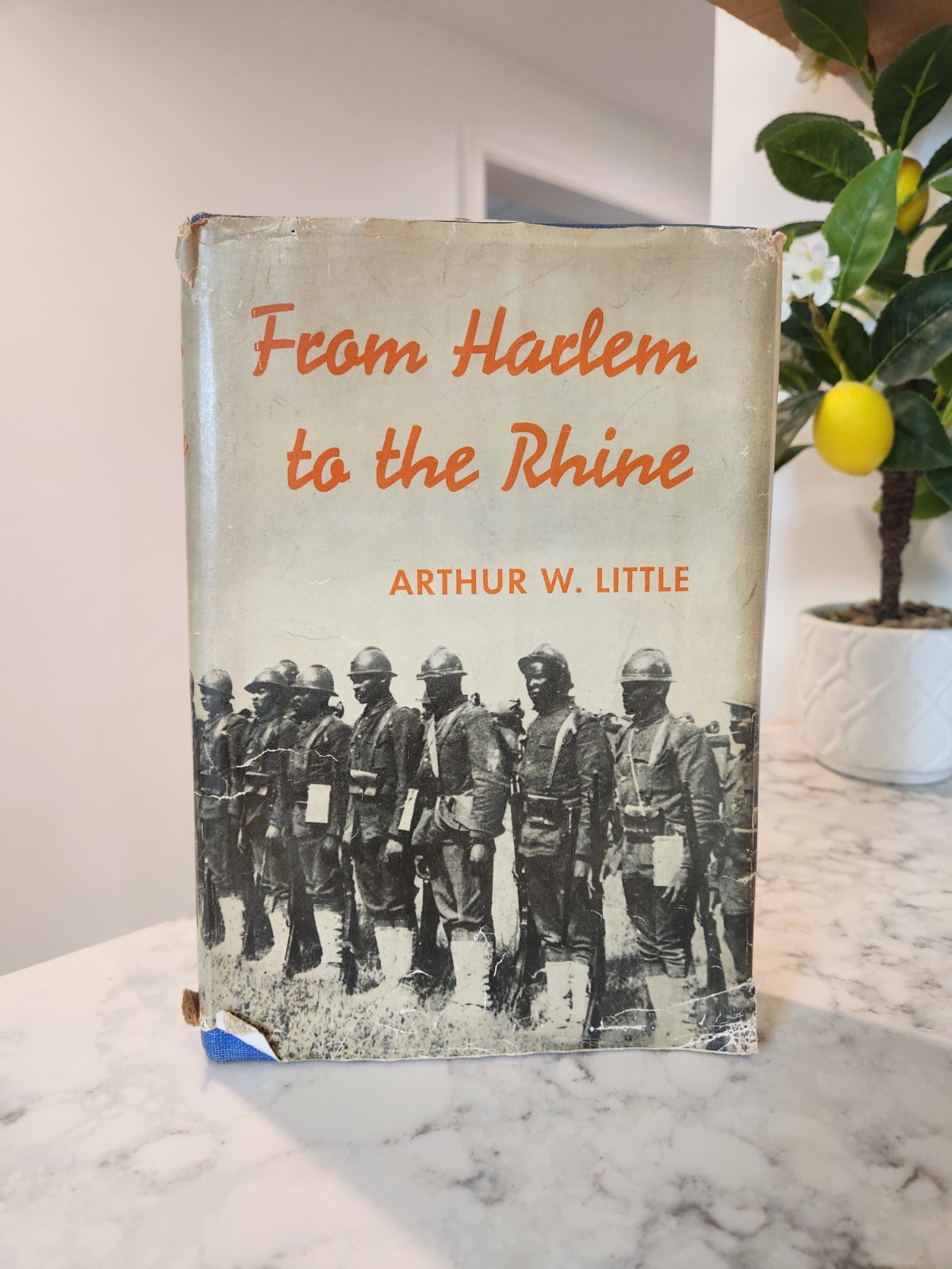 WWI HARLEM HELLFIGHTERS 1936 FROM HARLEM TO THE RHINE AUTH. A LITTLE 1ST ED BOOK WWI HARLEM HELLFIGHTERS 1936 FROM HARLEM TO THE RHINE AUTH. A LITTLE 1ST ED BOOK