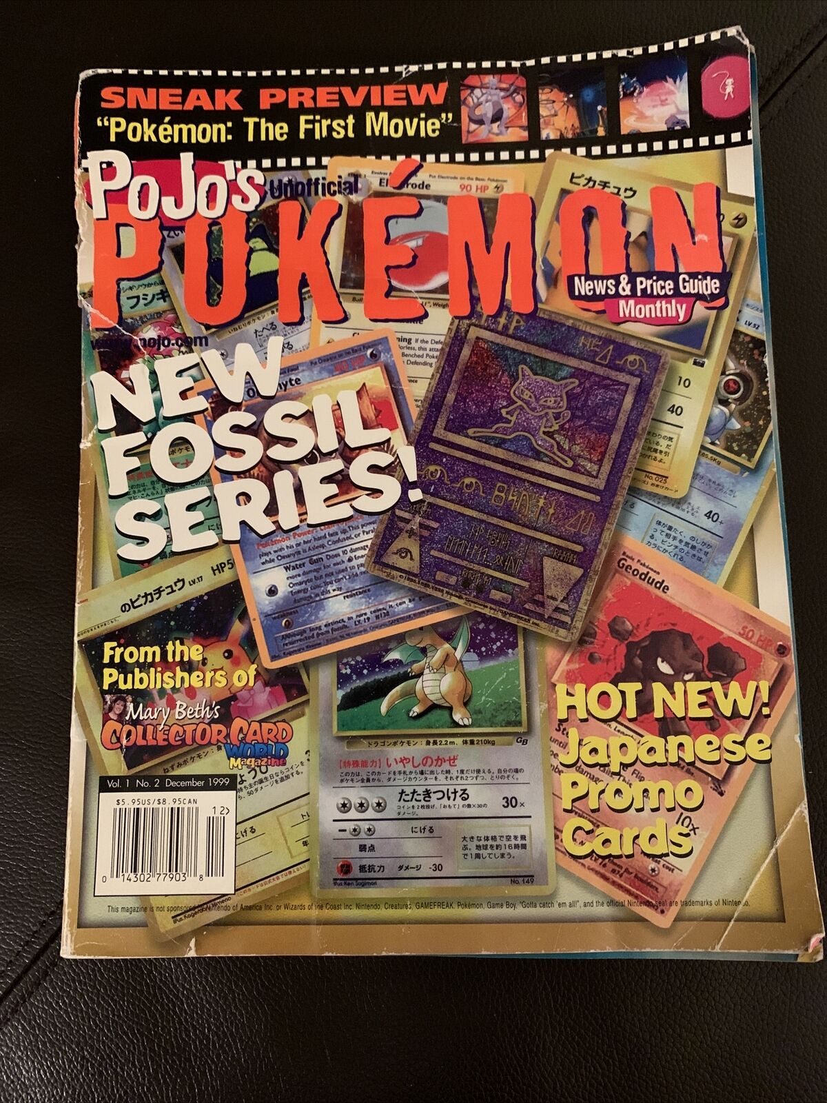 PoJo's Pokemon News & Price Guide Vol 1 No 2 Dec 1999