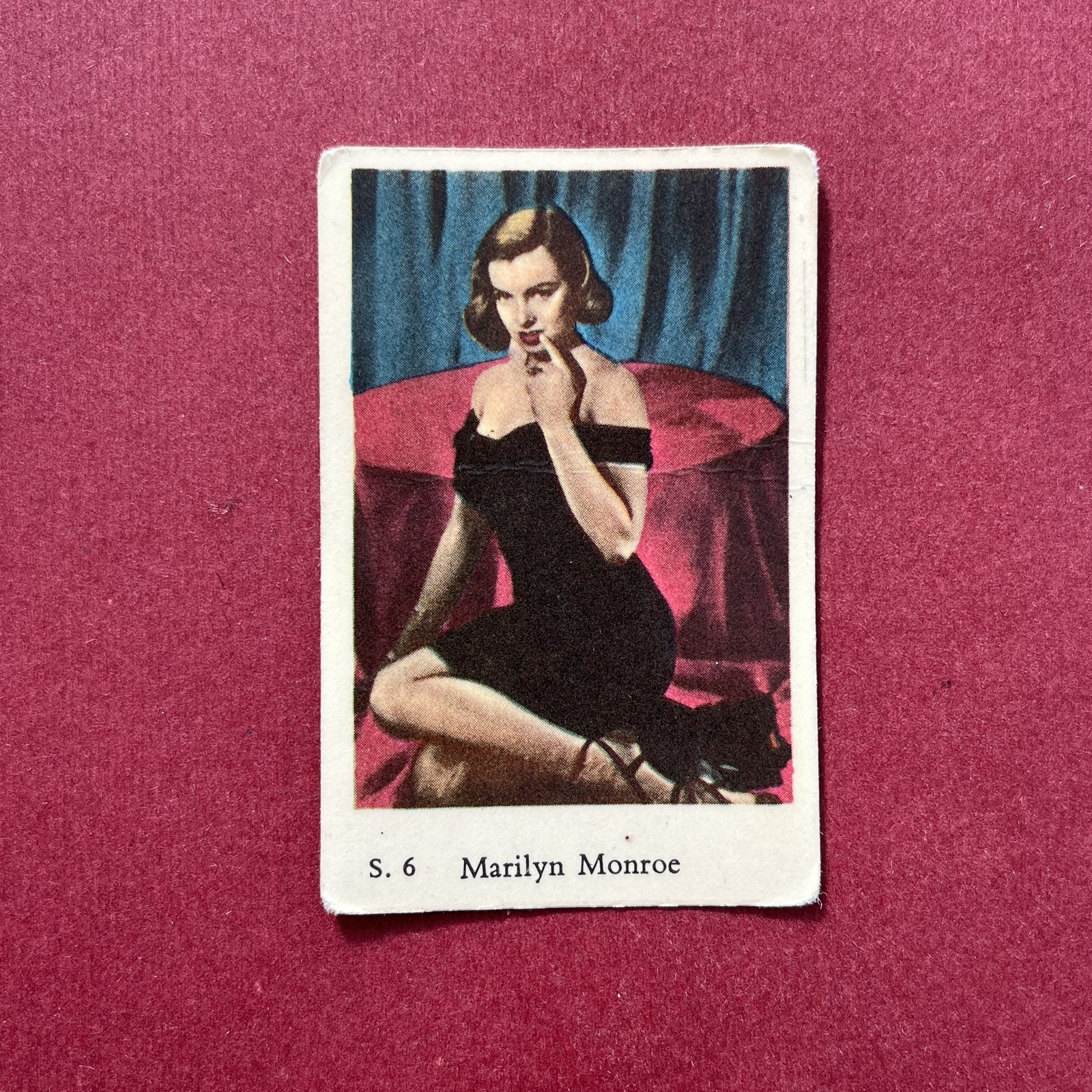 Marilyn Monroe 1957 Dutch Gum S Set #6 Trading Card