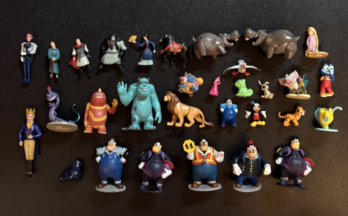 Lot Of 30 Disney PVC collectible Figures Lot Of 30 Disney PVC collectible Figures