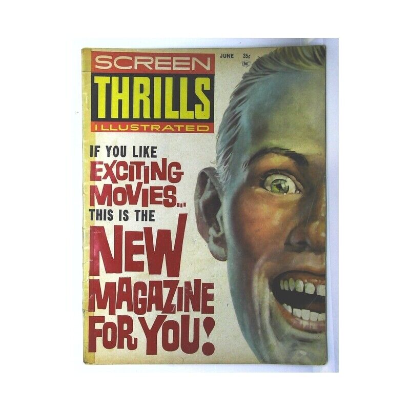 Screen Thrills Illustrated #1 VG+ (tape on cover) Full description below [r|