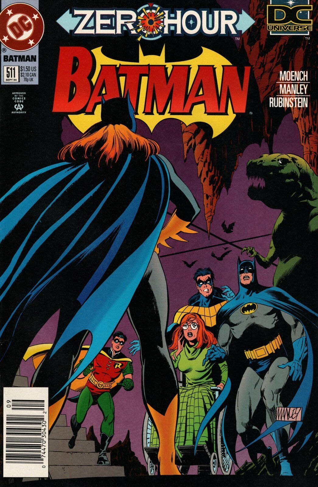 Batman #511 Newsstand Cover (1940-2011) DC