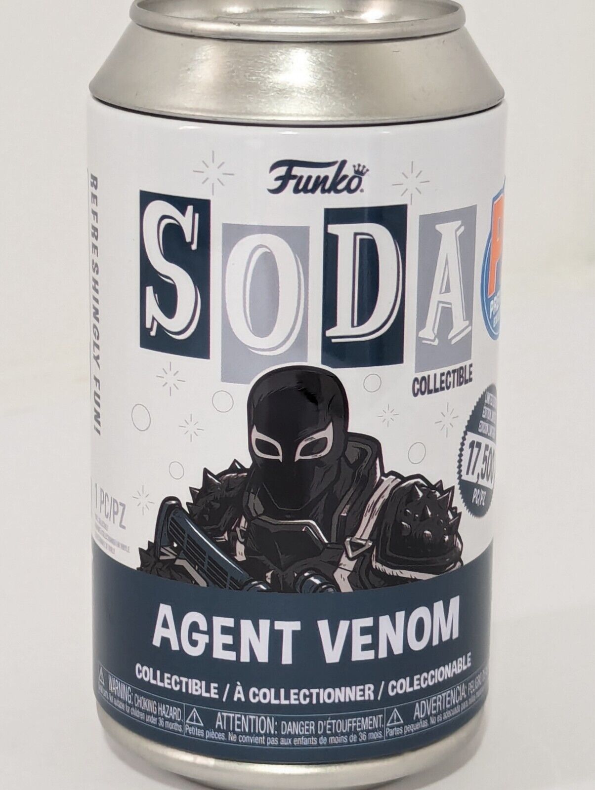 Funko Vinyl Soda: Marvel-Agent Venom 2023 San Diego Comic Con Limited Edition