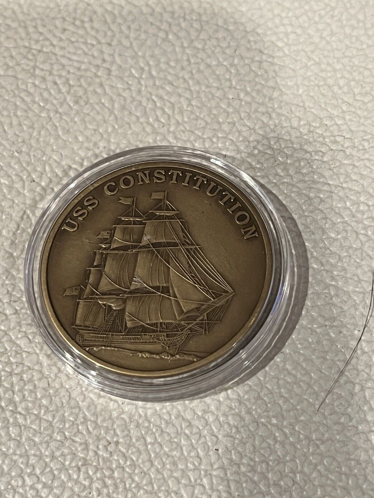 USS Constitution Great Chase Medallion