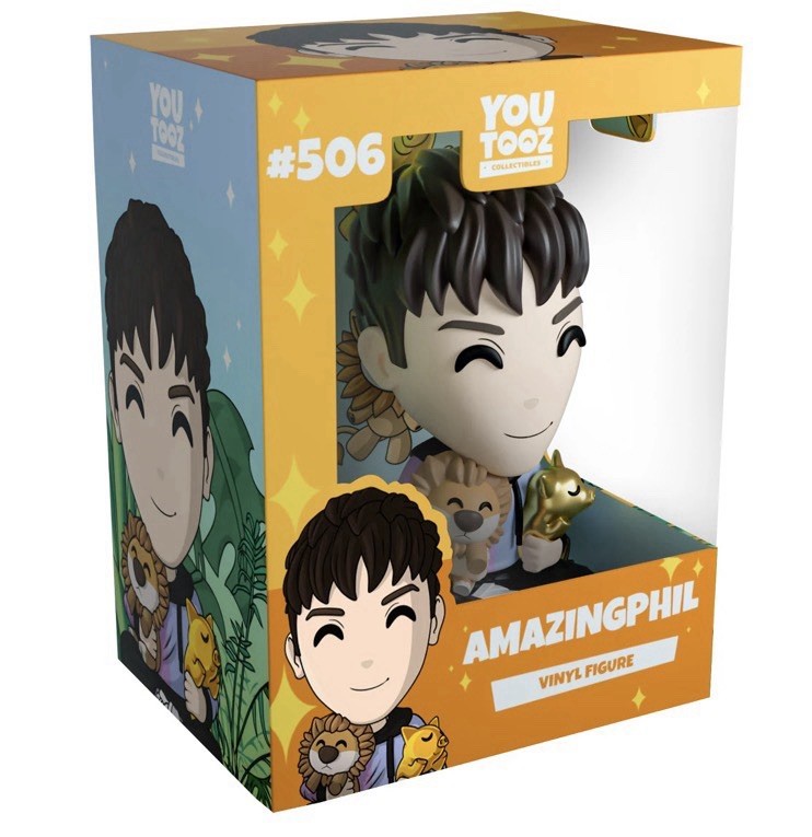 YouTooz * AmazingPhil * Autographed * Vinyl Figure * NEW * Sold Out * In Hand * YouTooz * AmazingPhil * Autographed * Vinyl Figure * NEW * Sold Out * In Hand *