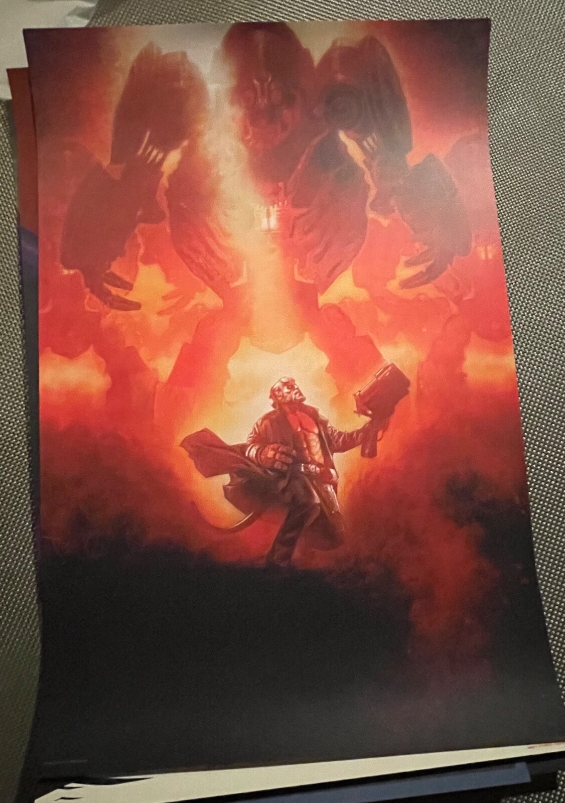 HELLBOY II GOLDEN ARMY Drew Struzan print variant Vice Press Guillermo Del Toro