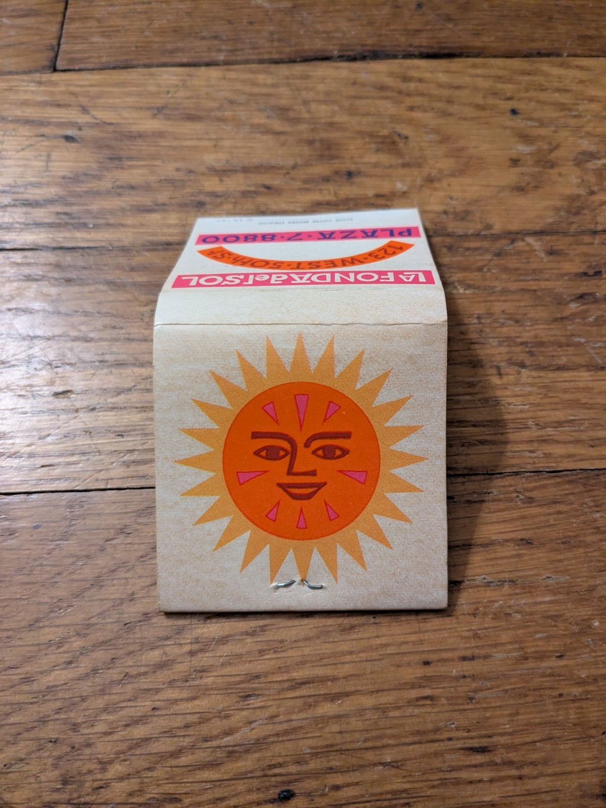 Vintage Matchbook Alexander Girard La Fonda Del Sol New York City Full Unstruck Vintage Matchbook Alexander Girard La Fonda Del Sol New York City Full Unstruck