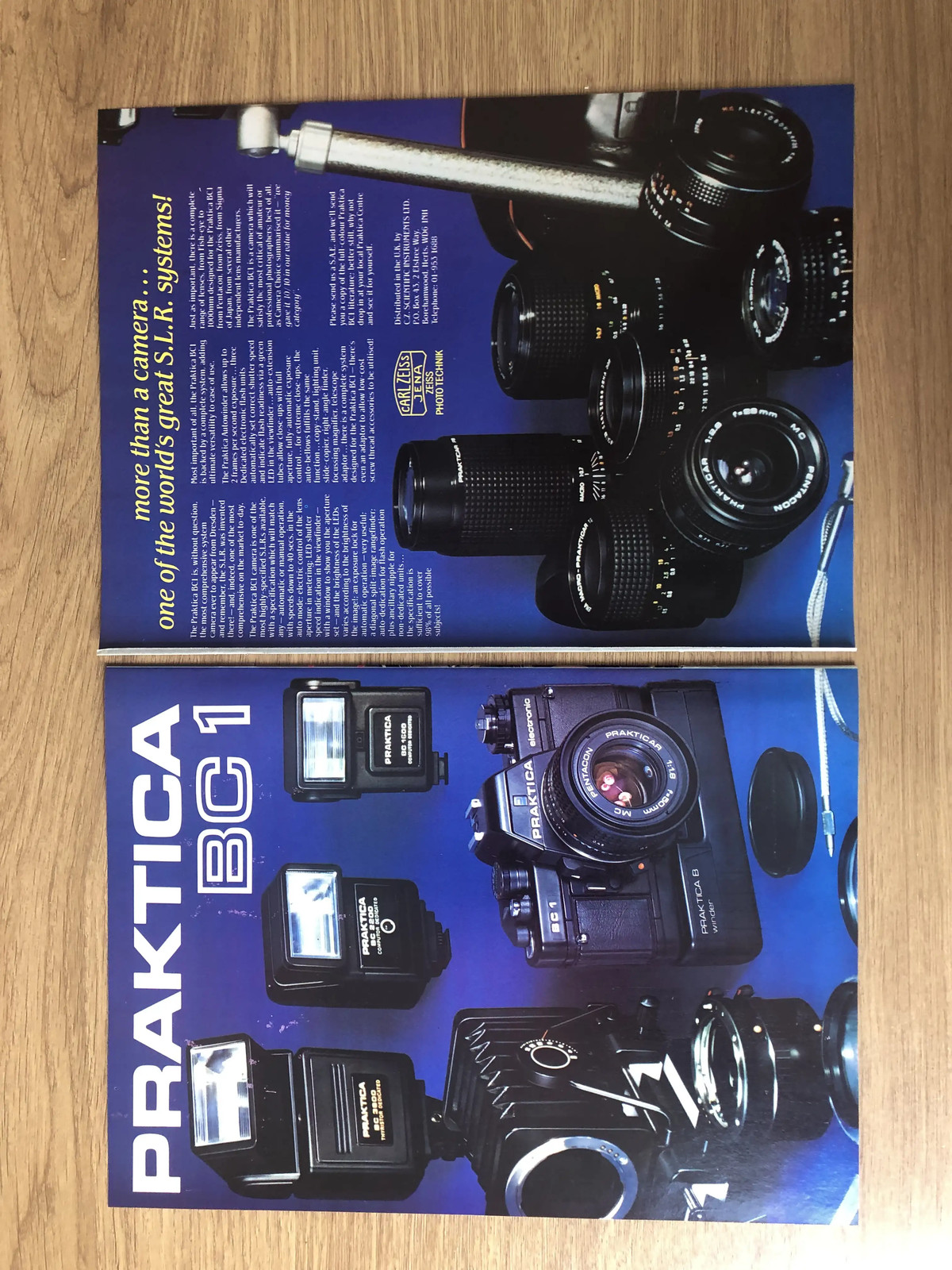 CAMS45 MAGAZINE ADVERT 11X16 PRAKTICA BC1 – MOST COMPREHENSIVE SYSTEM