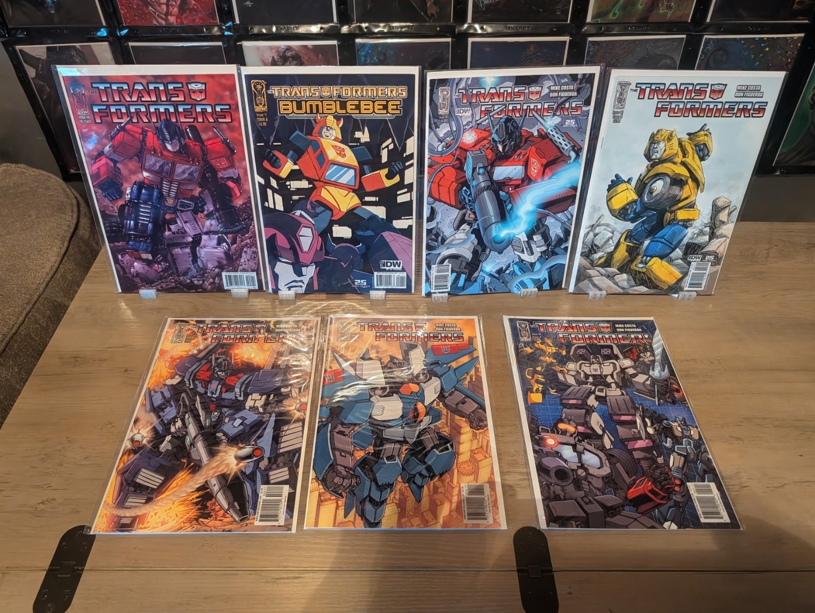 IDW Transformers Lot: 2005 #0 Optimus + Costa #1-5 + Bumblebee #1 IDW Transformers Lot: 2005 #0 Optimus + Costa #1-5 + Bumblebee #1