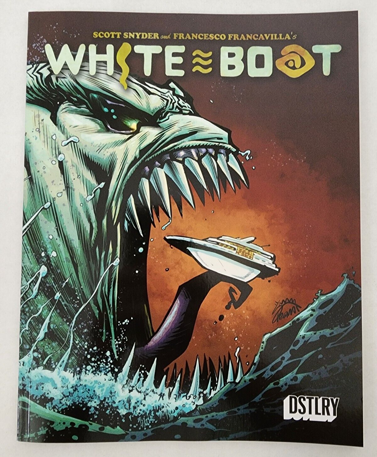 White Boat #1 .  Cover F Ryan Stegman Variant .  NM  🔥No Stock Photos🔥