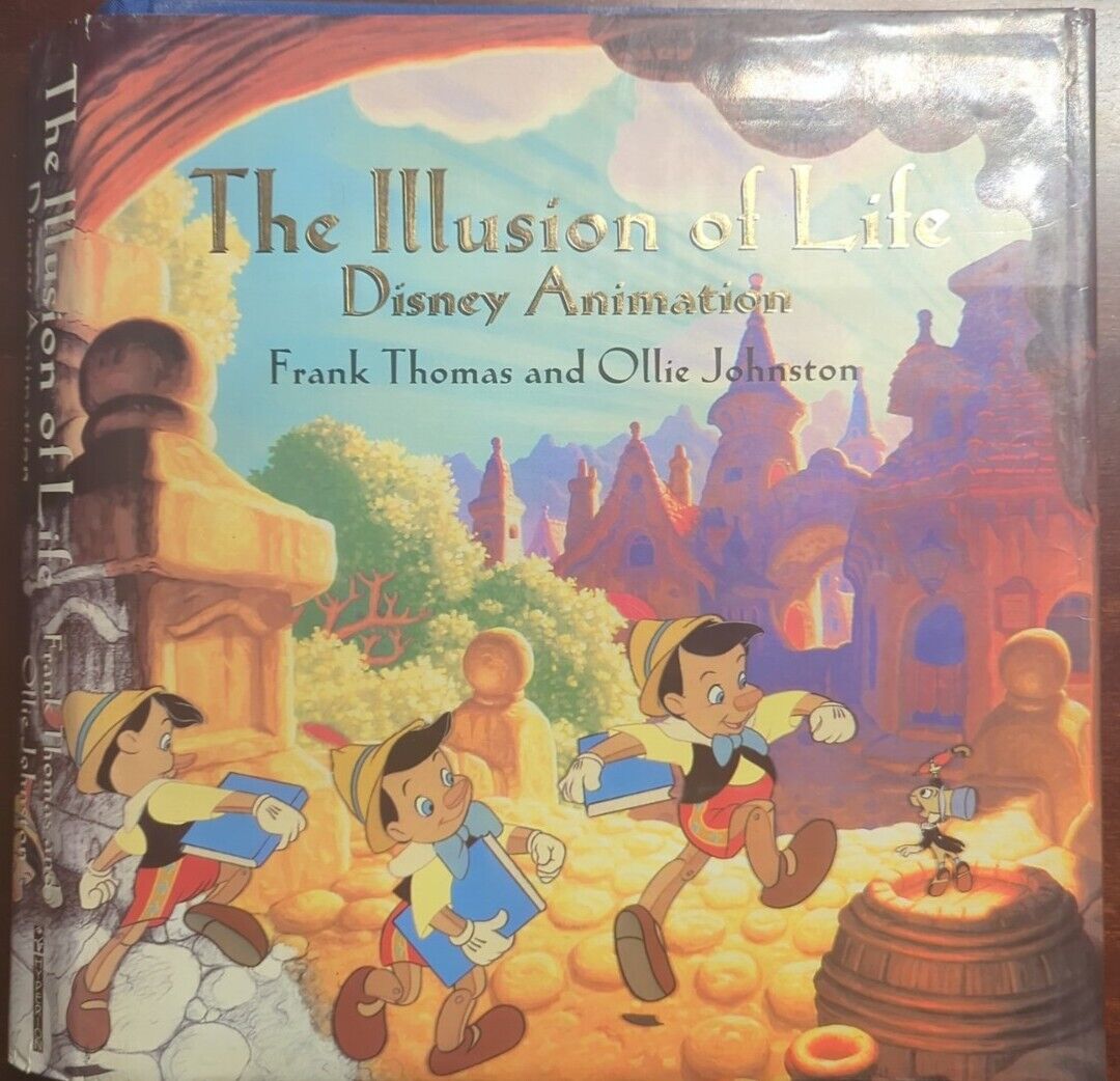 Disney Animation The Illusion of Life Book 1981 1st Hyperion Edition Hardcover