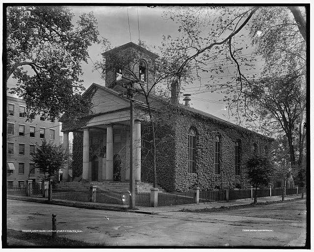 Photo:Unitarian Church Portsmouth New Hampshire c1905-1915