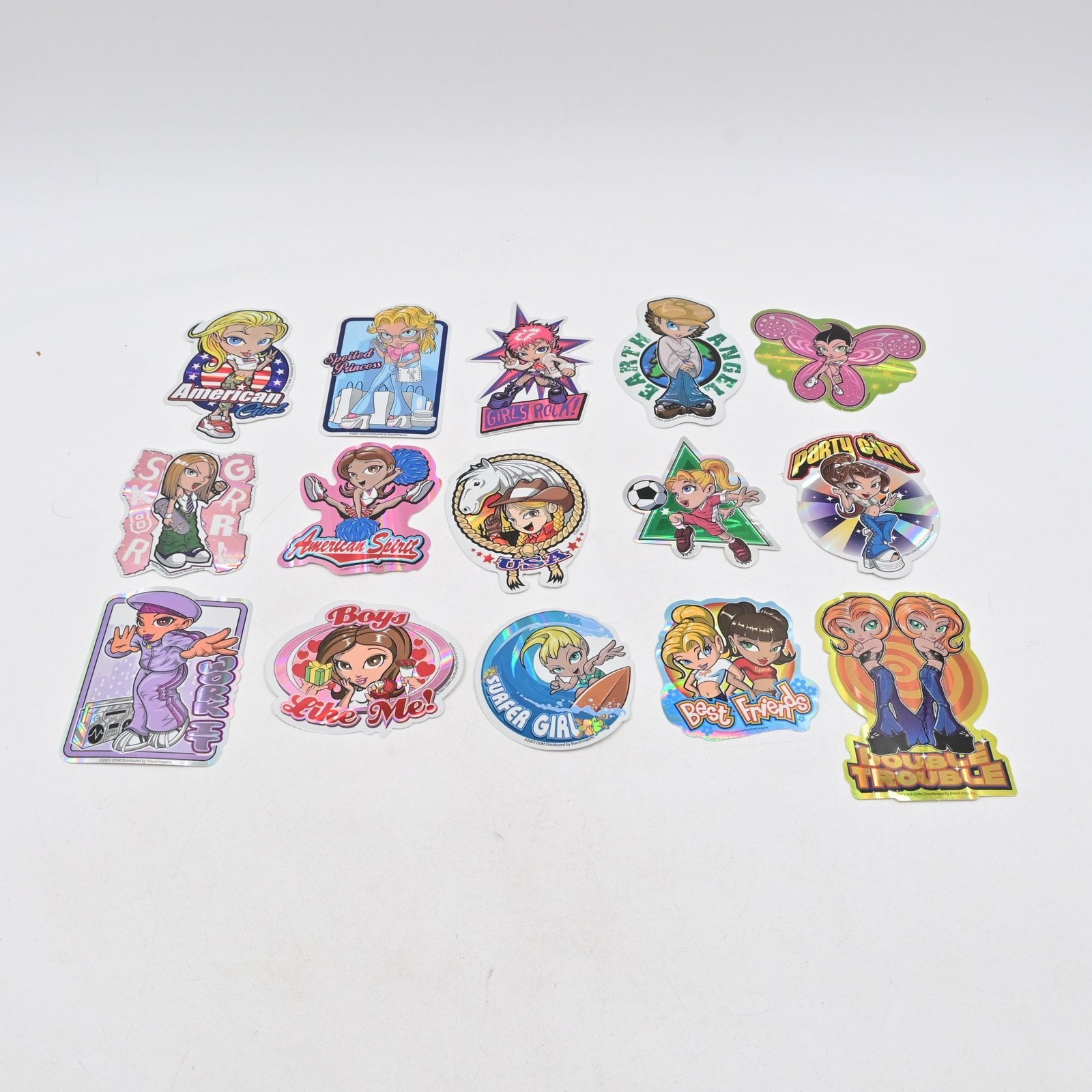 ODM Y2K Girls Vending Machine Stickers Set Of 15 Brand New ODM Y2K Girls Vending Machine Stickers Set Of 15 Brand New