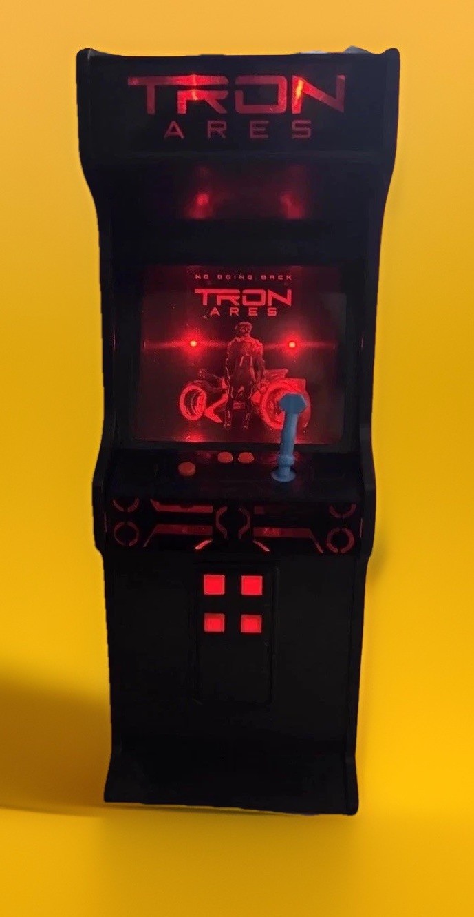 NEW TRON Ares Retro Arcade Popcorn Bucket