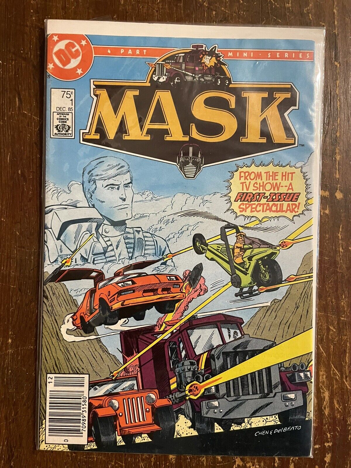 DC Comics Mask 1 December 1985 Limited Mini Series