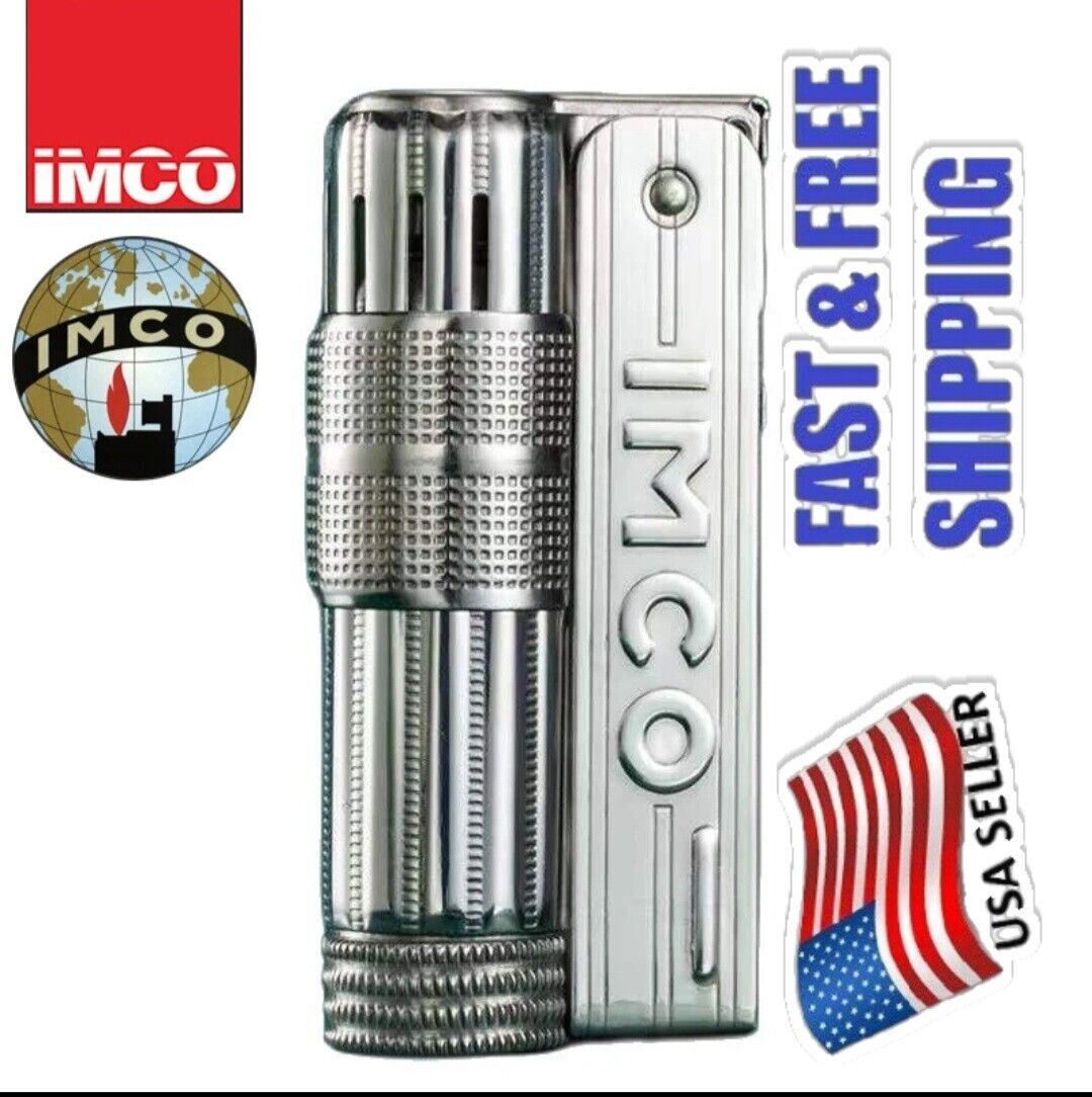 Vintage Style IMCO 6700 Stainless Steel Lighter - USA SELLER -SHIPS FAST