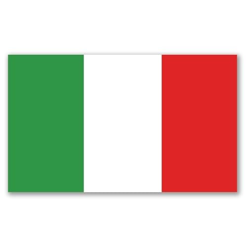 Magnet Me Up Italian Flag Car Magnet, 3x5