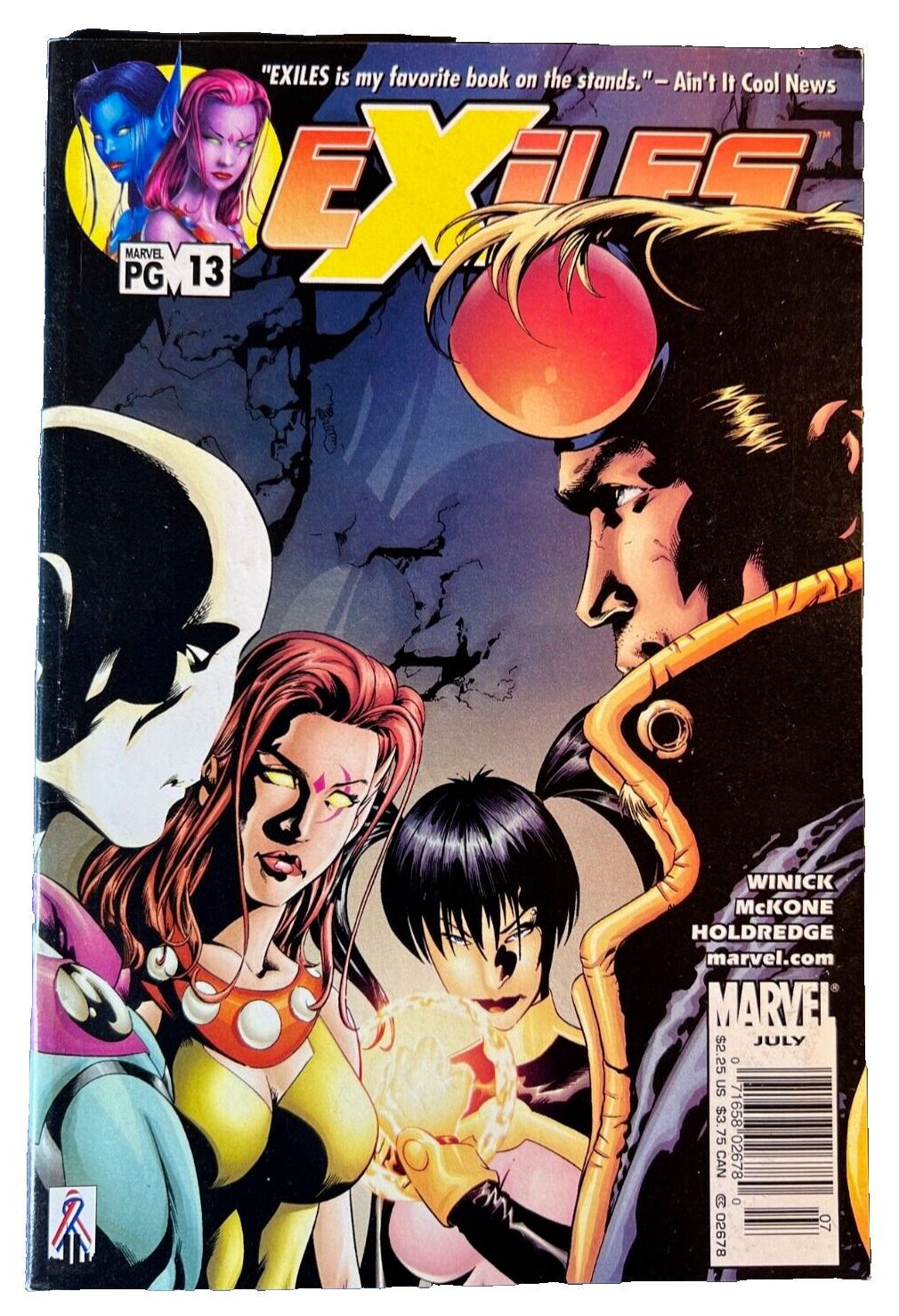 EXILES #13 July 2002  Marvel Comics
