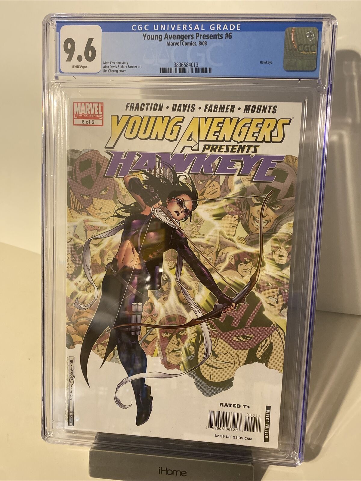 Young Avengers Presents #6 CGC 9.6 Kate Bishop Hawkeye