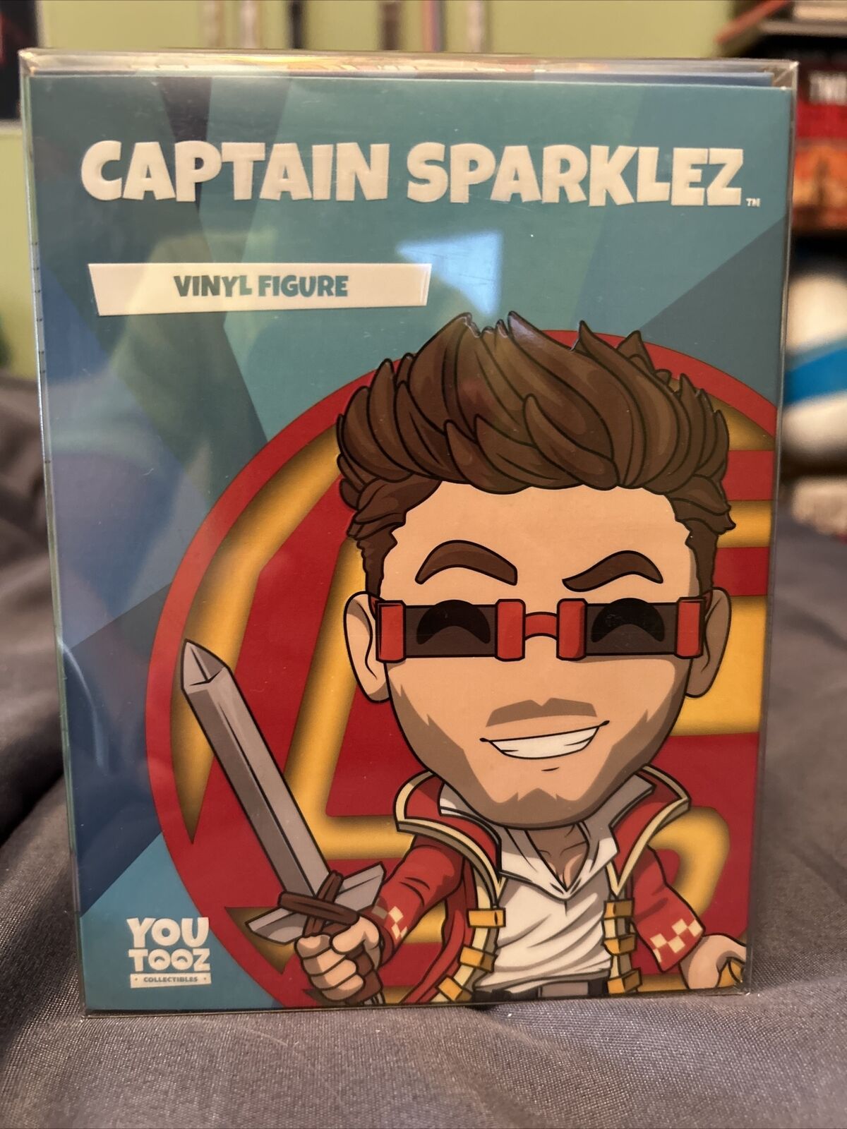 Captain Sparklez Youtooz #342 (sold Out) Unopened With Sticker Unscratched