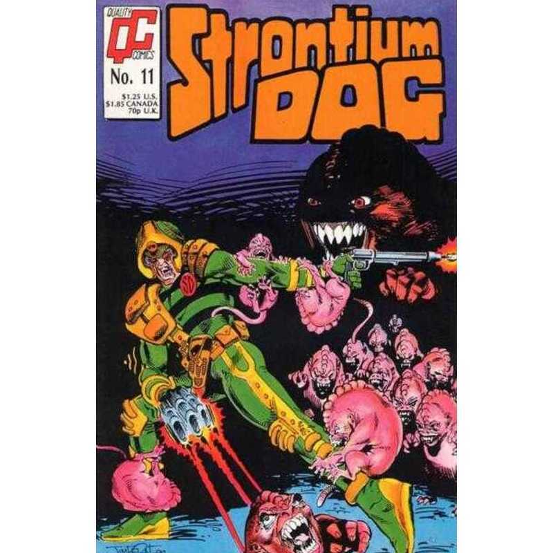 Strontium Dog #11  - 1987 series Fleetway comics NM Full description below [w`