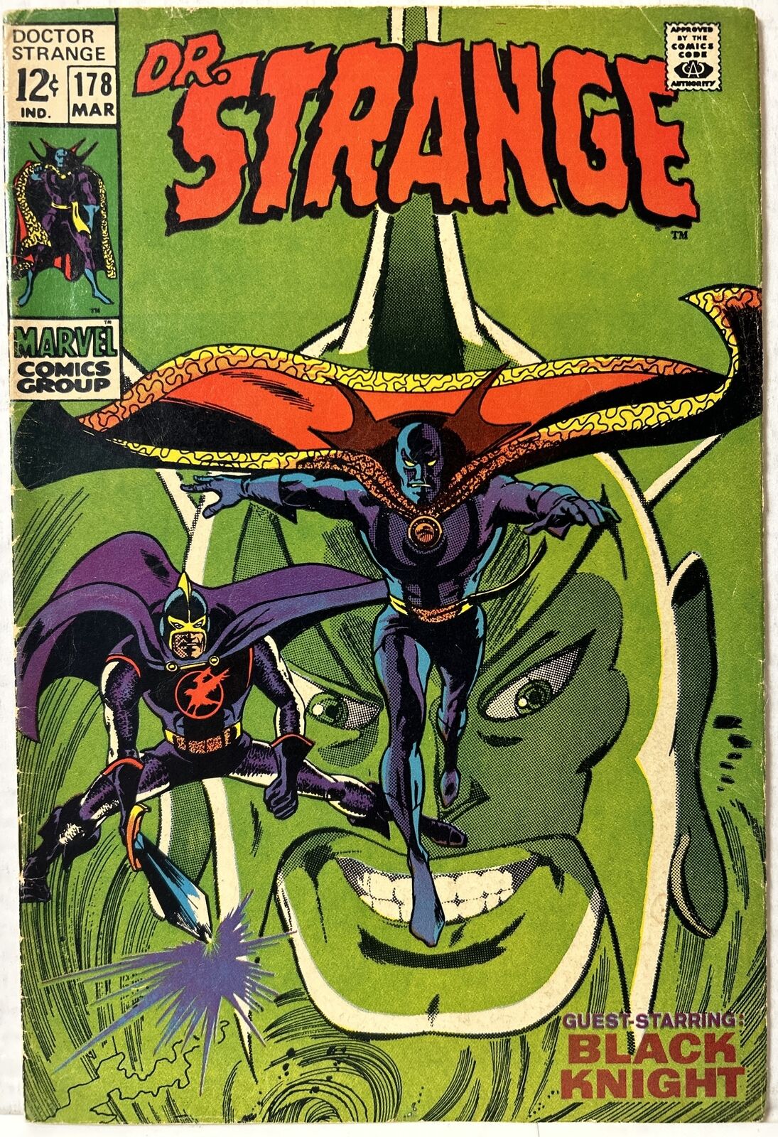 Dr. Strange #178 (1969) Black Knight Appearance VG+