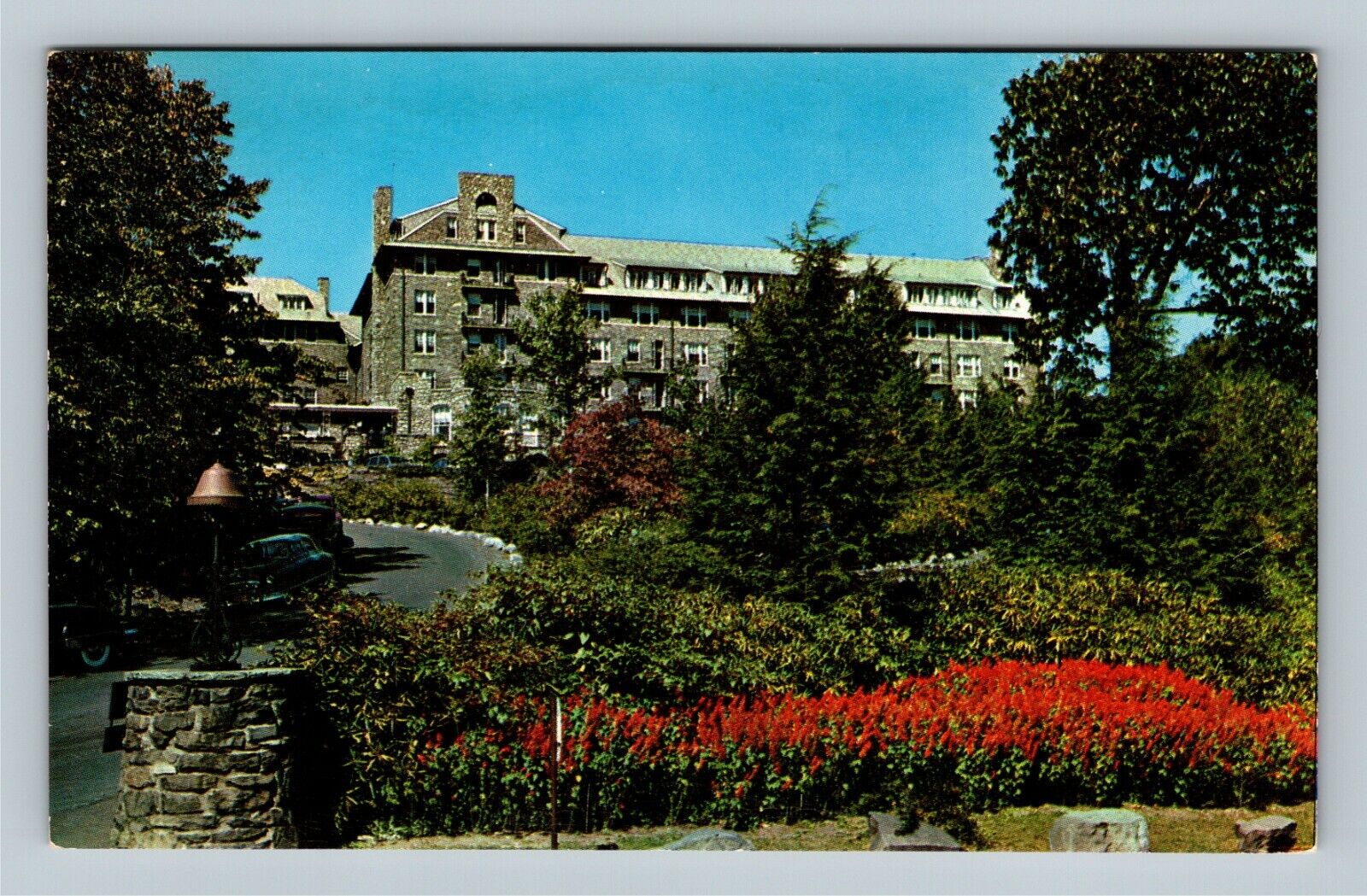 Buck Hill Falls PA, East Wing The Inn, Pennsylvania Vintage Postcard