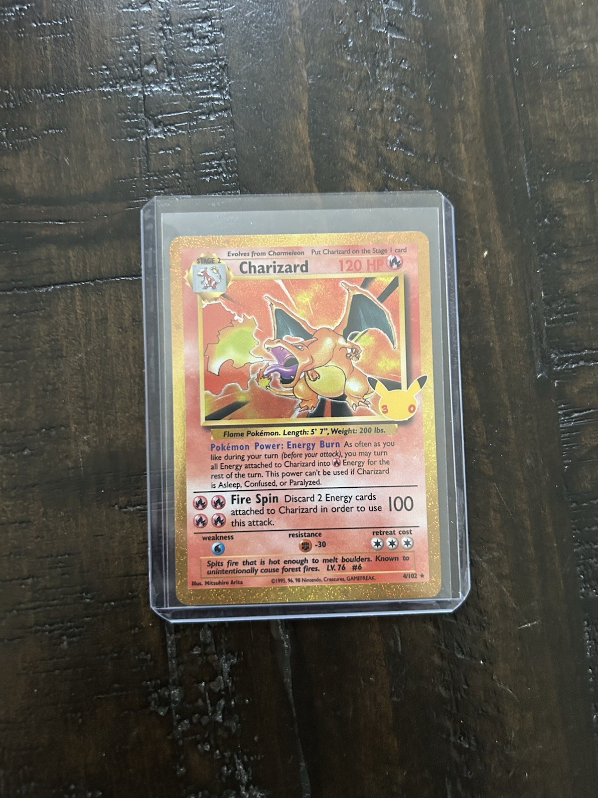 Charizard 4/102 Holo - 30th Celebrations Classic Collection, English Charizard 4/102 Holo - 30th Celebrations Classic Collection, English