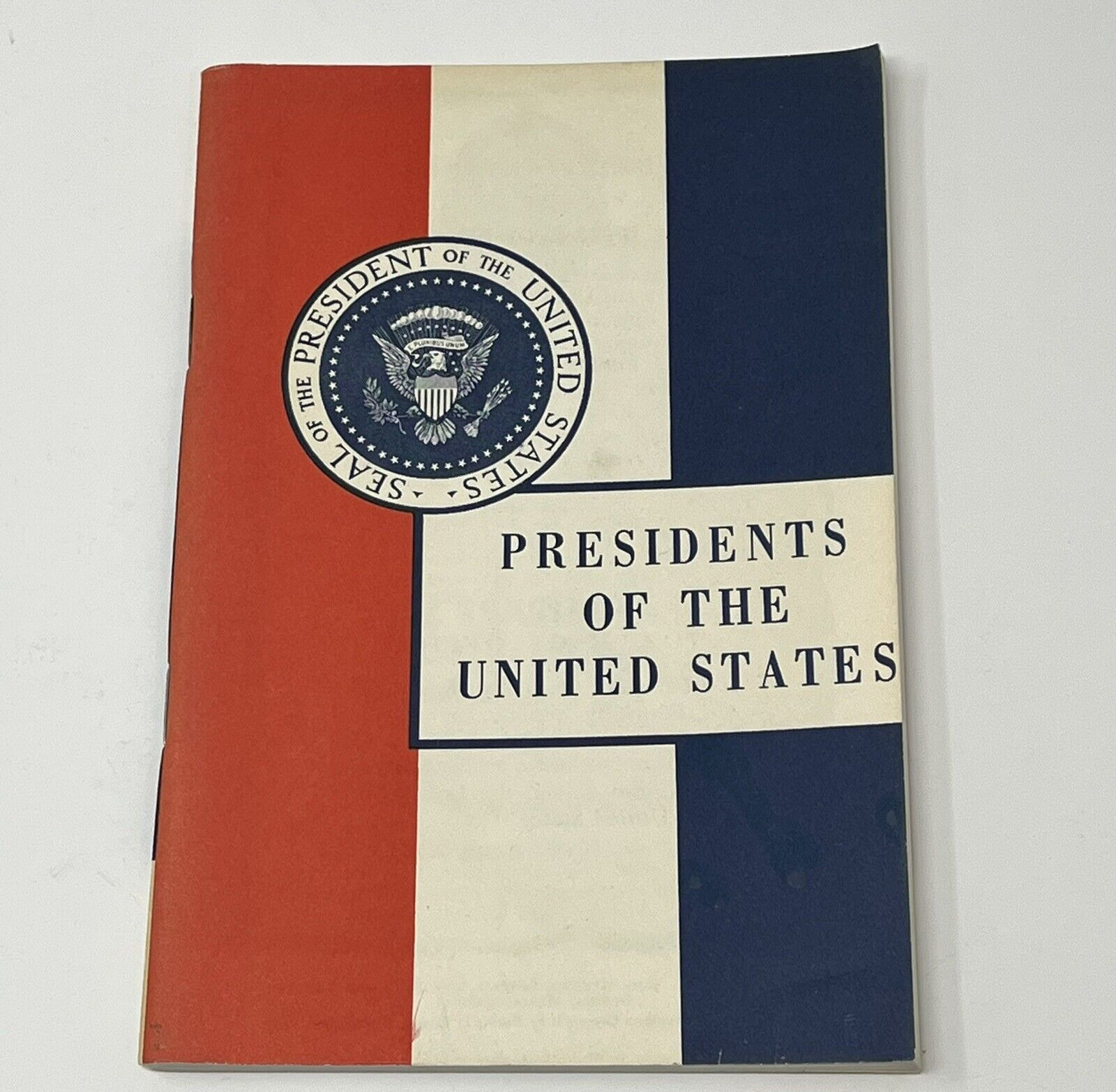 1962 Presidents Of The United States John Hancock Mutual Life Insurance Booklet
