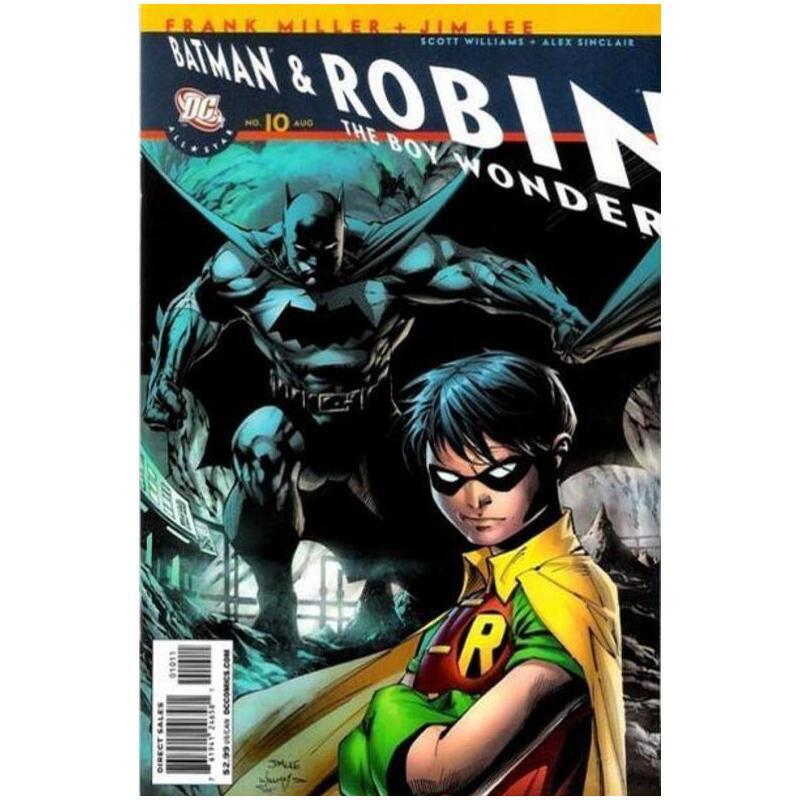 All-Star Batman & Robin: The Boy Wonder #10 DC comics NM [h&