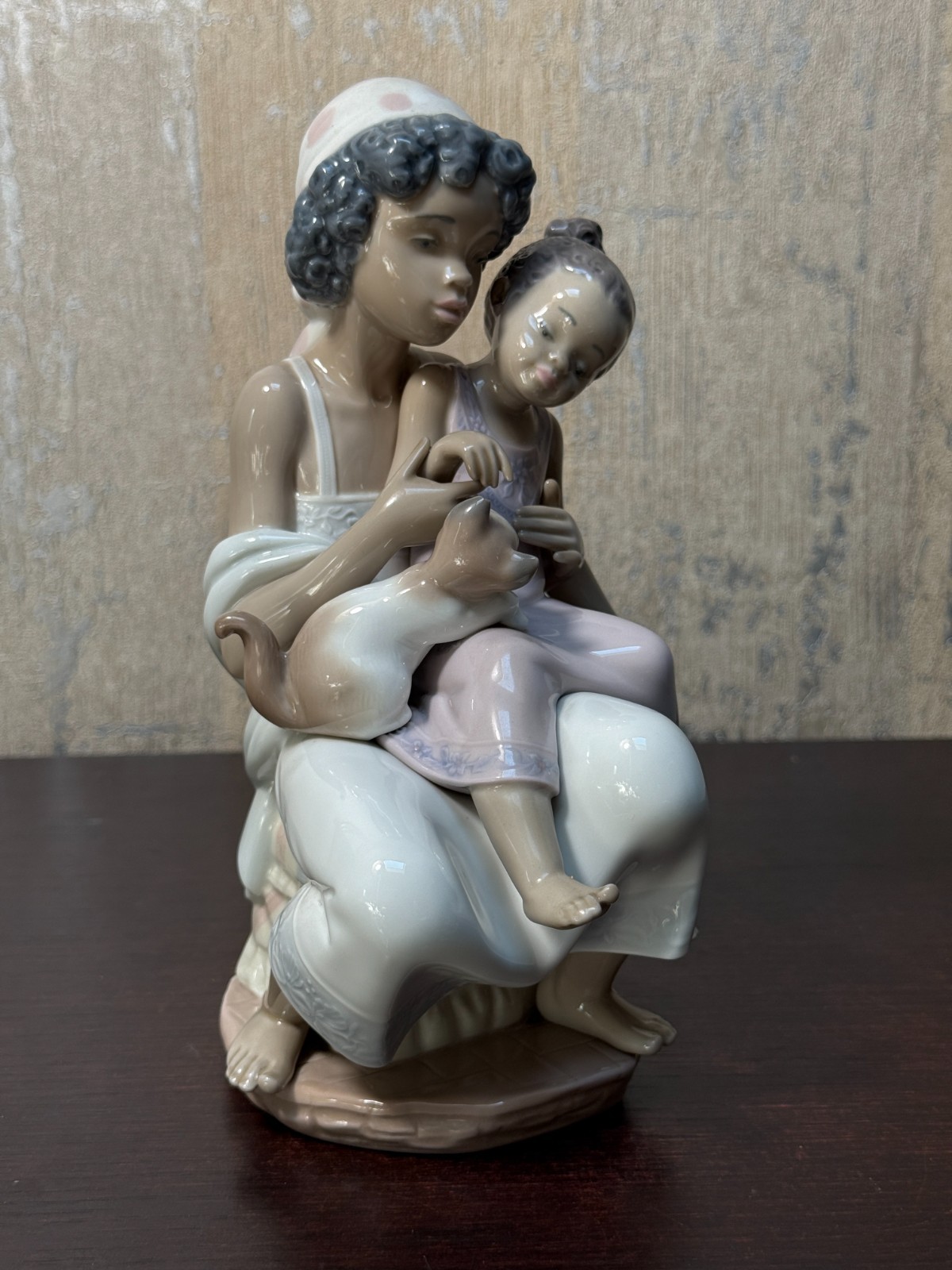 LLADRO BLACK LEGACY COLLECTION SOFT MEOW #5995