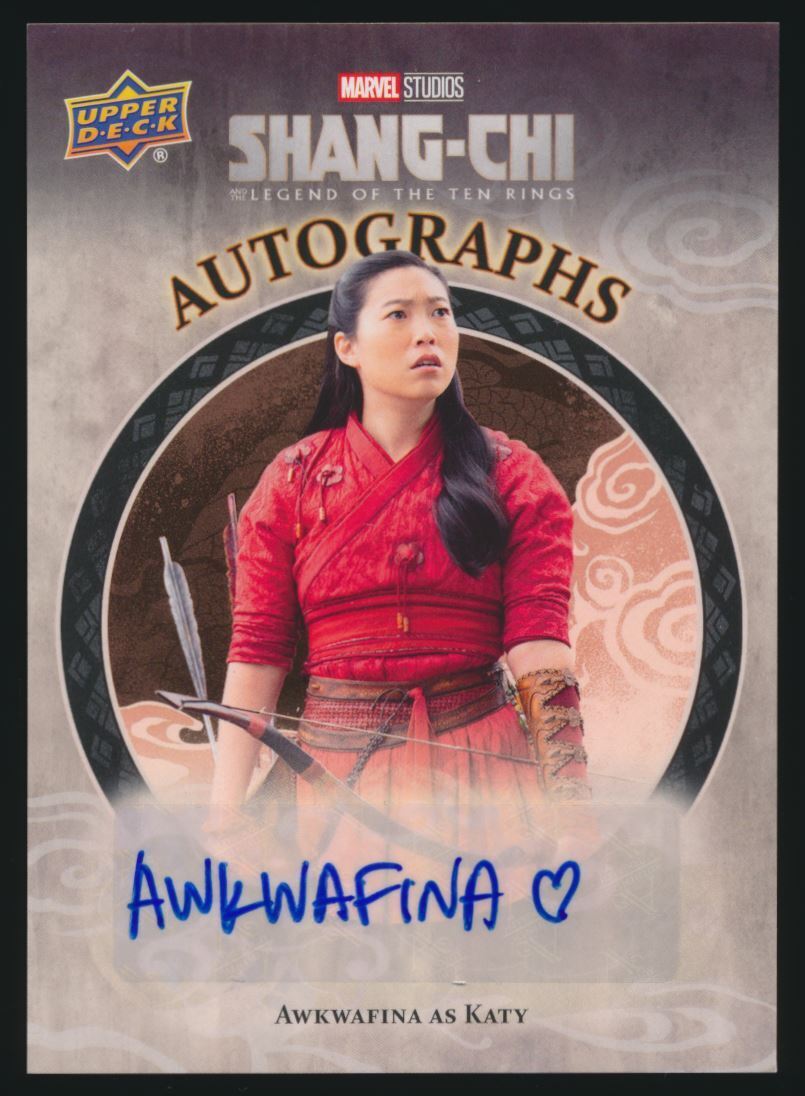 2023 Upper Deck Marvel Shang-Chi #A-9 Awkwafina Auto