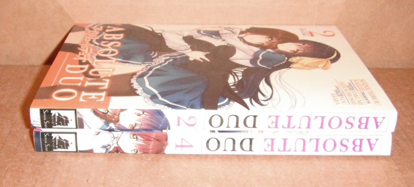 Absolute Duo Vol. 2,4 Complete Set Manga Graphic Novels English Absolute Duo Vol. 2,4 Complete Set Manga Graphic Novels English