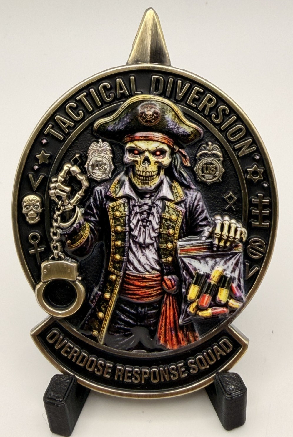 🔥 Sought After - Tampa DEA SPEAR Challenge Coin 🔥 Sought After - Tampa DEA SPEAR Challenge Coin
