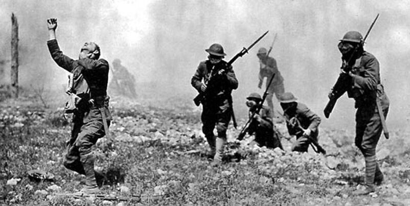 6x4 Gloss Photo ww1CB7 World War 1 Americans Gas Warfare Front Line Gas Masks
