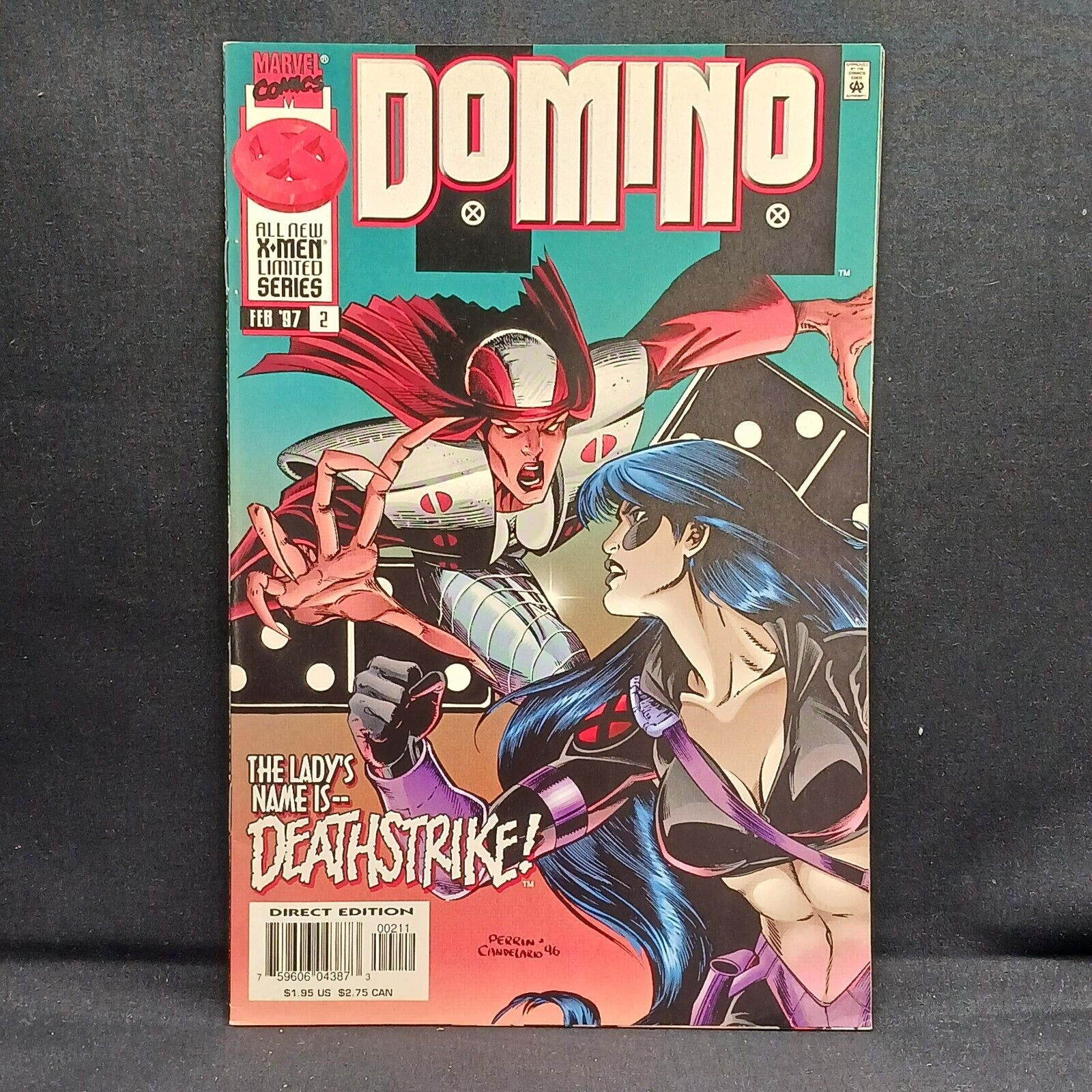 X-MEN X-FORCE: DOMINO #2  COMIC BOOK (FEB 1997, MARVEL)