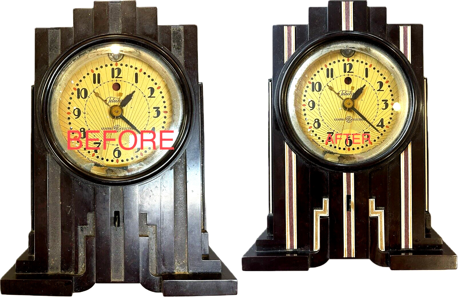 TRIM KIT (Hardwood) for TELECHRON Model 700 ELECTROLARM Clock