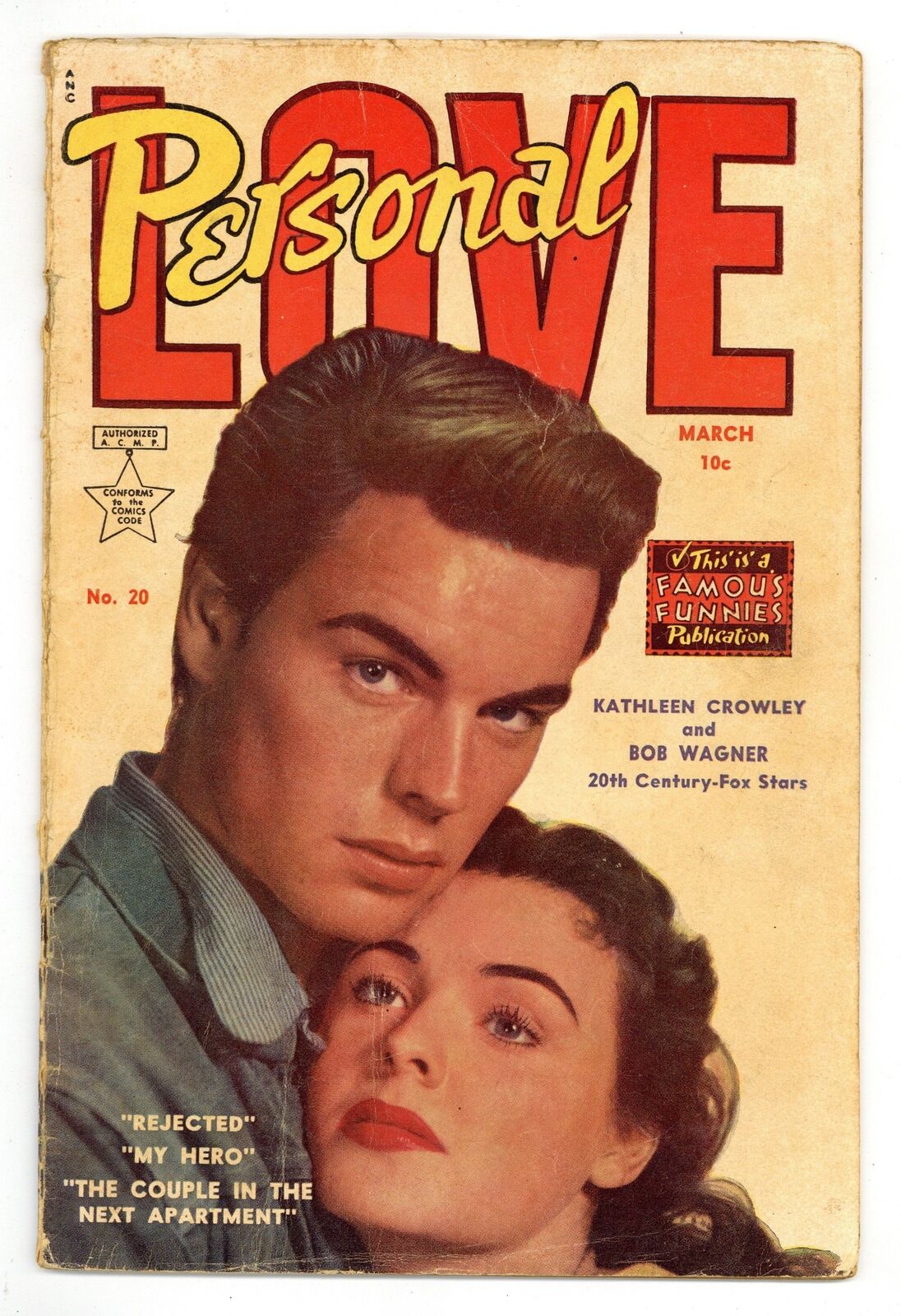 Personal Love #20 GD/VG 3.0 1953