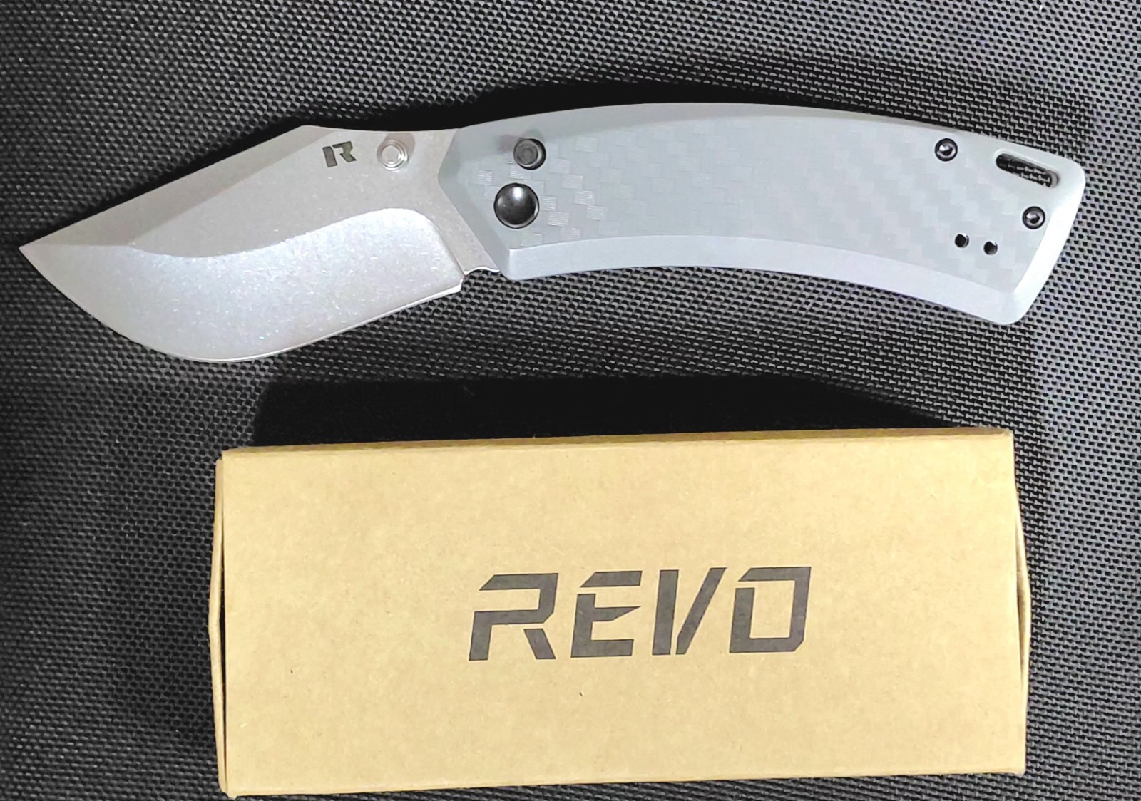 REVO CANYON BUTTON LOCK POCKET KNIFE 4Cr13MoV Blade FRN HANDLE big Boy Knife REVO CANYON BUTTON LOCK POCKET KNIFE 4Cr13MoV Blade FRN HANDLE big Boy Knife