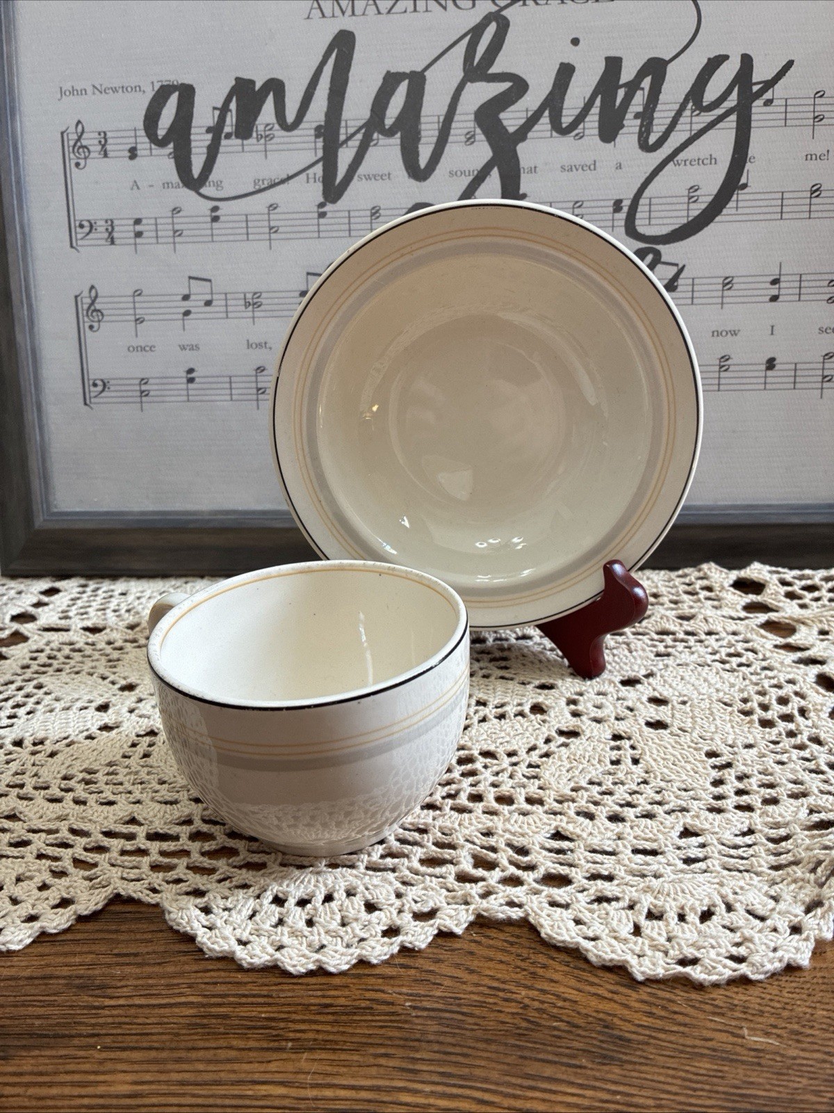 Cunard Line Maddock 6.25 Inch Side Bowl And Matching Coffee Cup