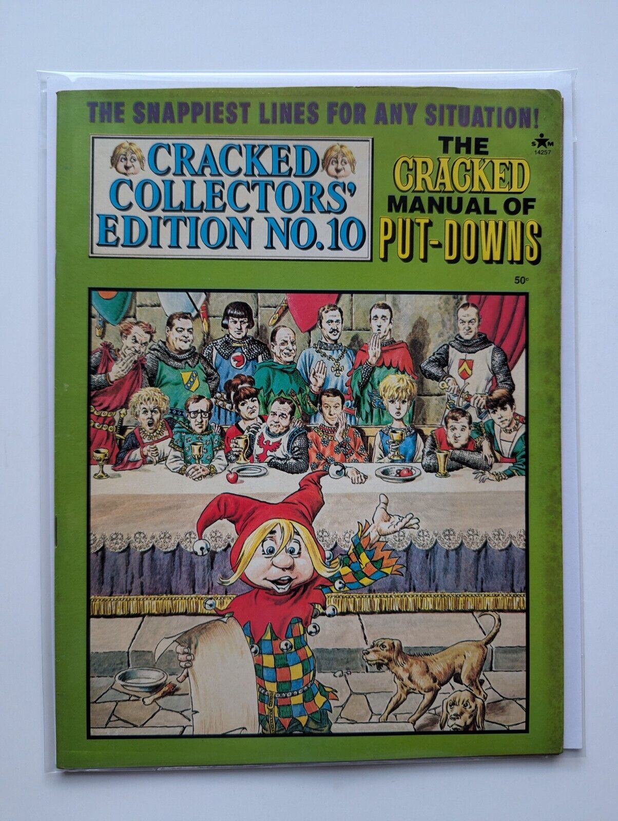 Cracked Magazine Collector's Edition 1975 # 10 Bagged & Boarded Dell