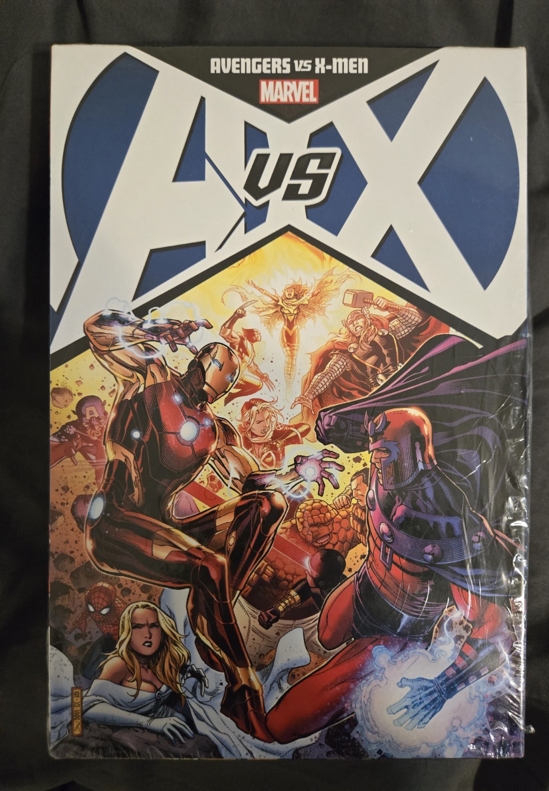 Avengers Vs X-Men Omnibus DM Cover Marvel Comic Brand New Sealed But with A Tear Avengers Vs X-Men Omnibus DM Cover Marvel Comic Brand New Sealed But with A Tear