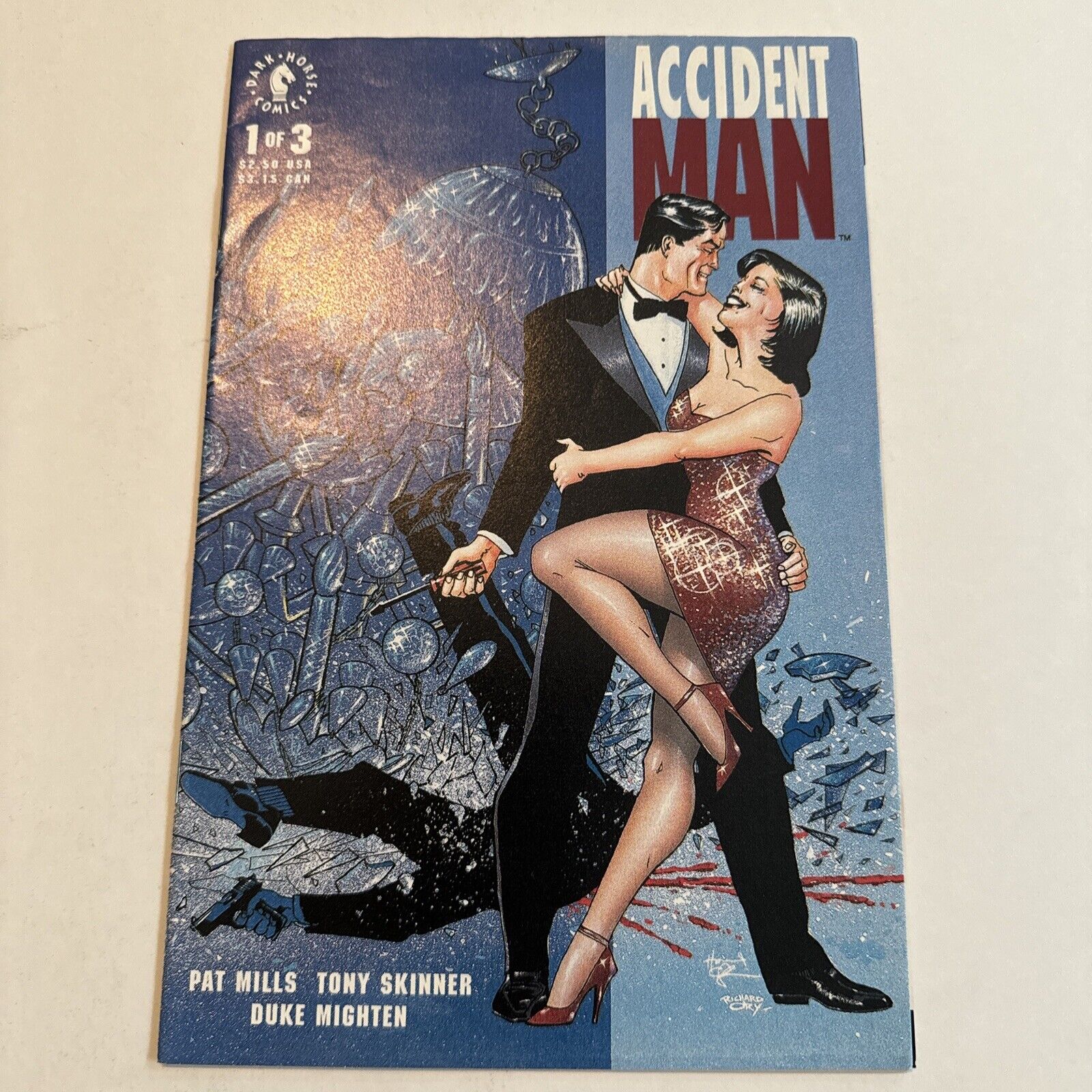 Accident Man # 1 | Dark Horse Comics | Howard Chaykin | VF- | Combine Shipping 