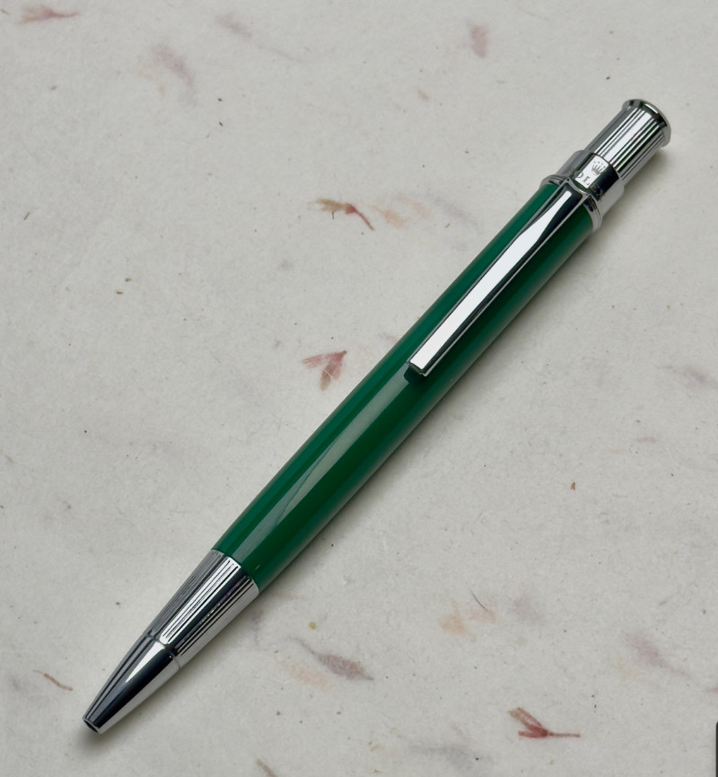 Rolex Emerald Oyster Green Ballpoint Click Pen Full Box New 2026