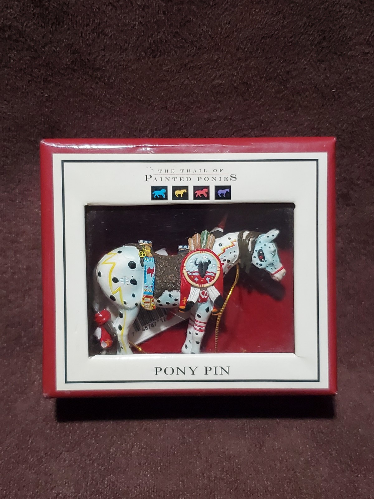 2005 The Trail Of Painted Ponies War Pony Brooch Pin 2005 The Trail Of Painted Ponies War Pony Brooch Pin