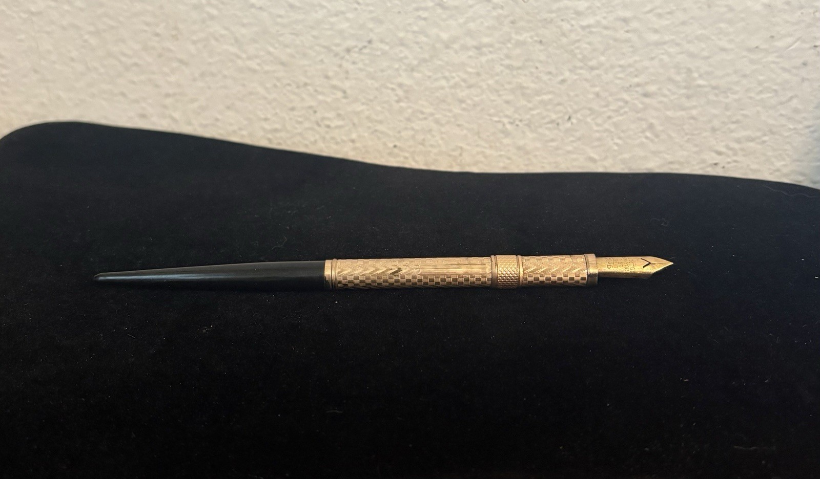 Antique 19th Victorian MORTON New York 1st Quality No 5 Nib Propelling Dip Pen
