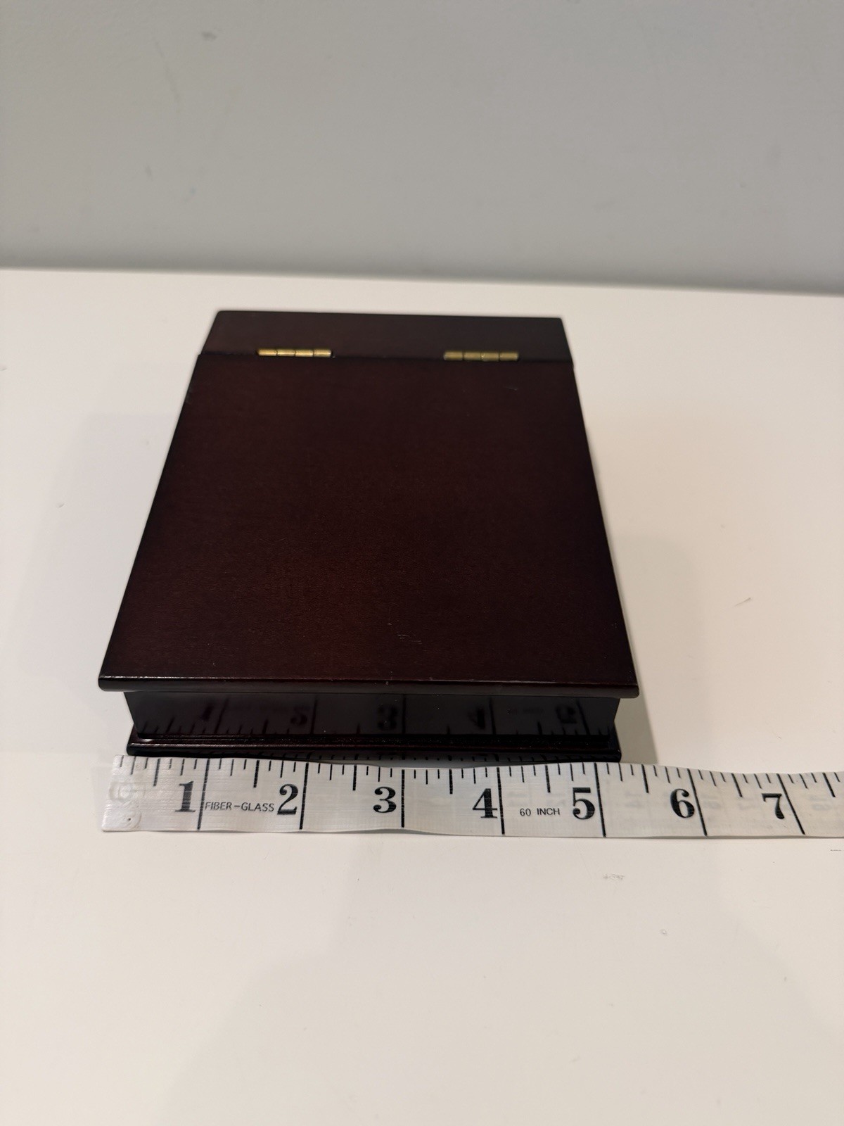 Vintage Cherry Wood Lap Desk Letter & Pen Holder The Bombay Company 