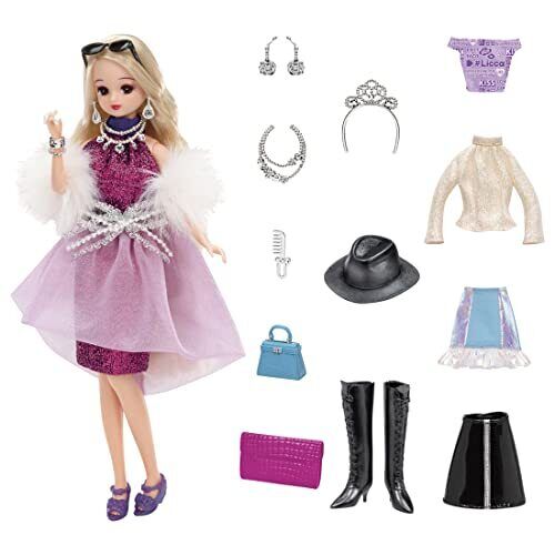 Takara Tomy Licca-Chan Doll Reception Party Deluxe Set Dress-Up